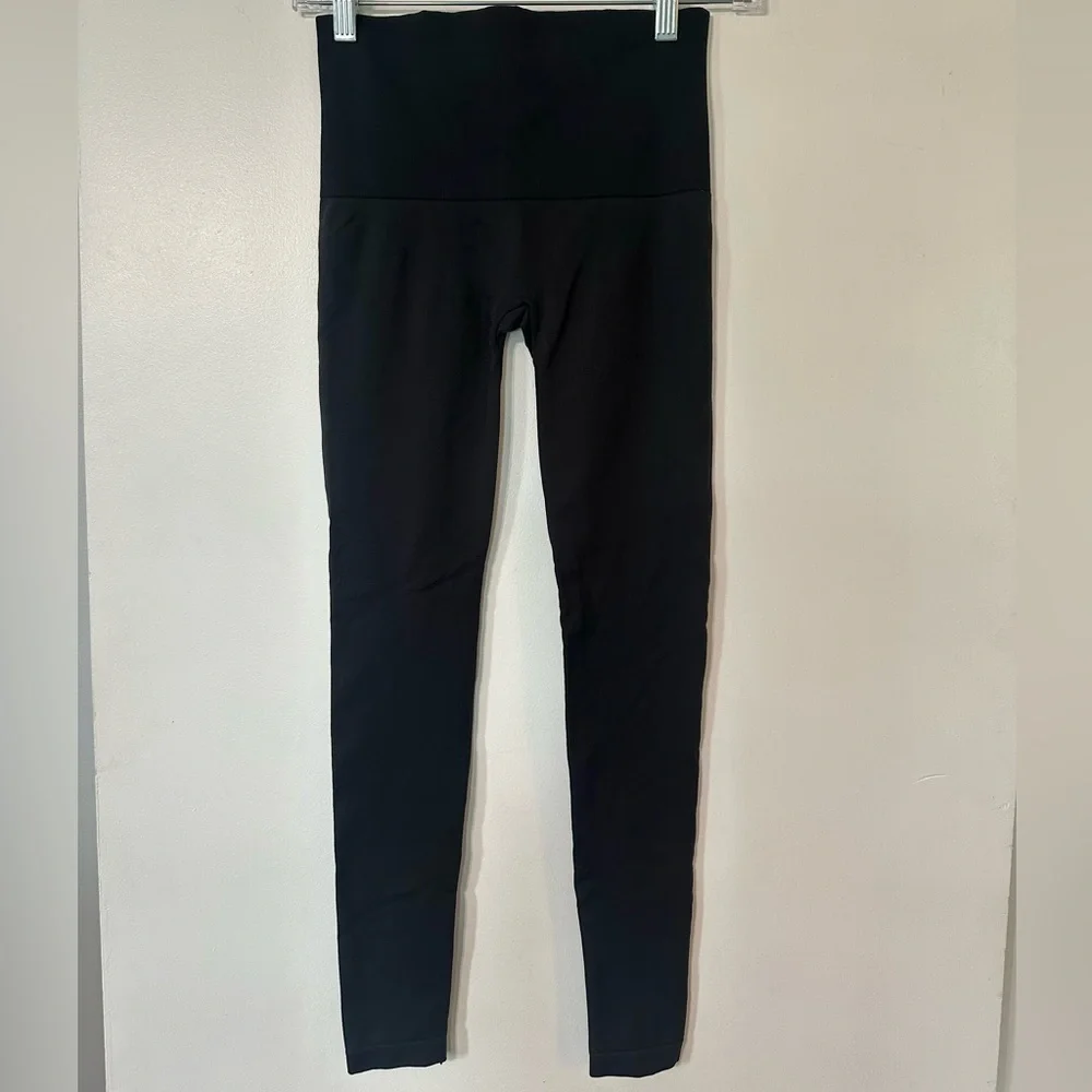 SPANX Black High-Waist Shaping Leggings